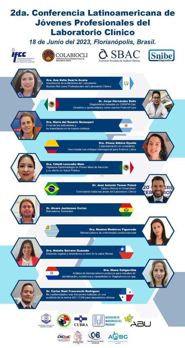 2da Conferencia Latinoamericana de Jóvenes Profesionales del Laboratorio Clínico