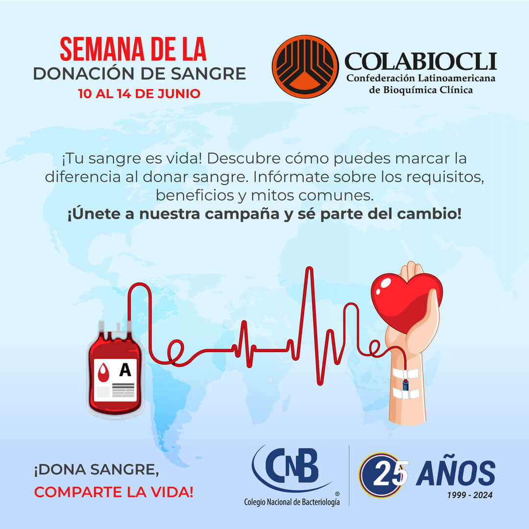 Unidos en la Generosidad: Semana de la Donación de Sangre COLABIOCLI