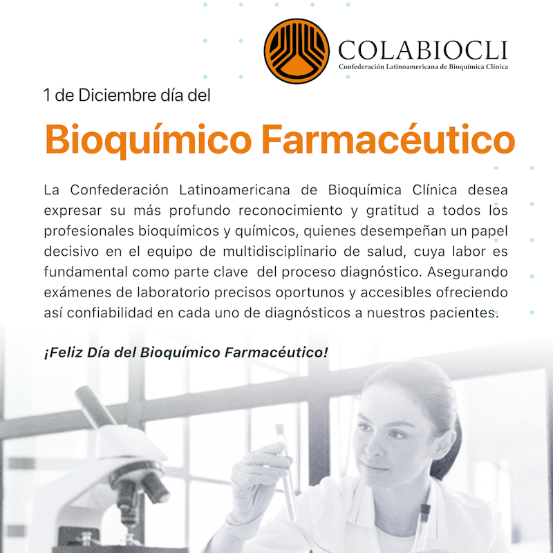 Celebrando el 1 de Diciembre: El Día del Bioquímico Farmacéutico