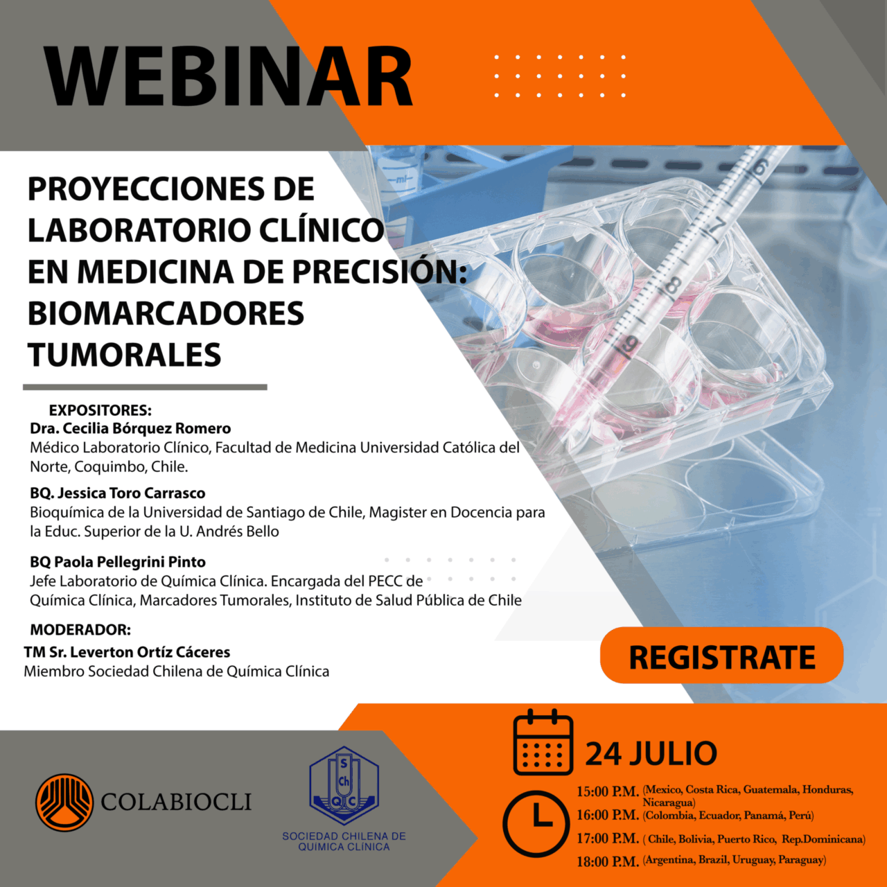Webinar: Proyecciones de Laboratorio Clínico en Medicina de Precisión – Biomarcadores Tumorales.