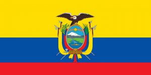 Bandera Ecuador